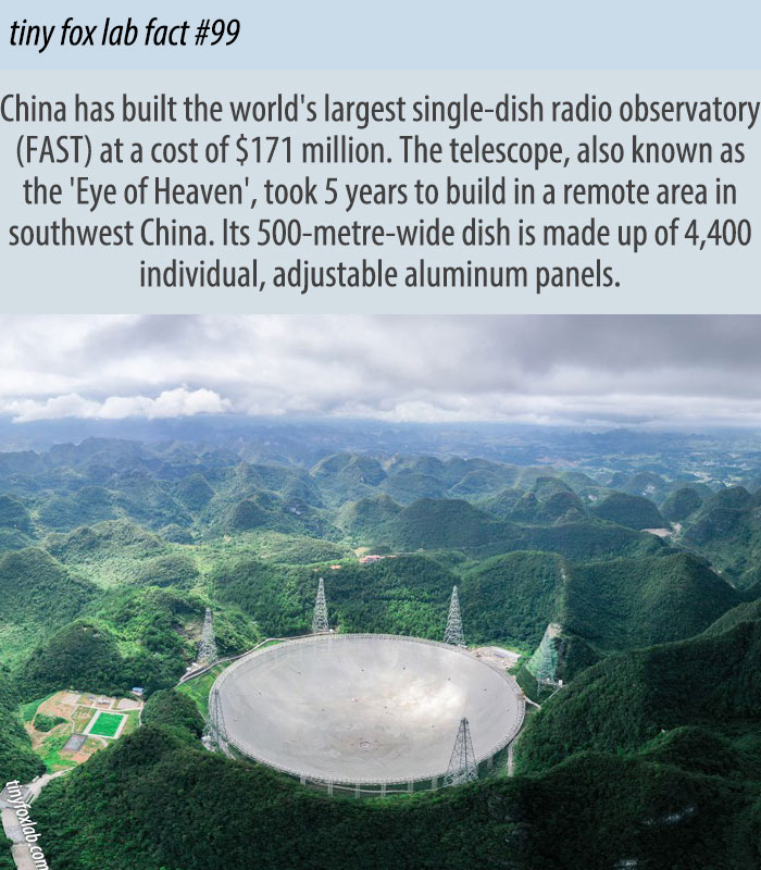Five-Hundred-Meter Aperture Spherical Radio Telescope